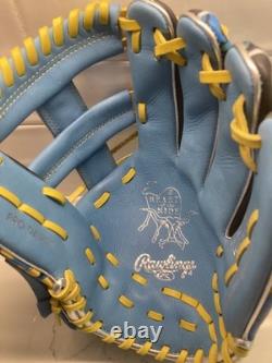 Rawlings Glove RHT Heart of the Hide 11.5 Camo Blue Black Yellow All Positions
