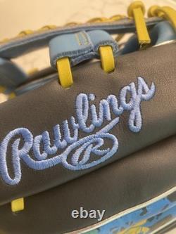 Rawlings Glove RHT Heart of the Hide 11.5 Camo Blue Black Yellow All Positions