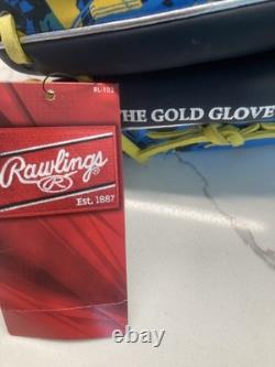 Rawlings Glove RHT Heart of the Hide 11.5 Camo Blue Black Yellow All Positions