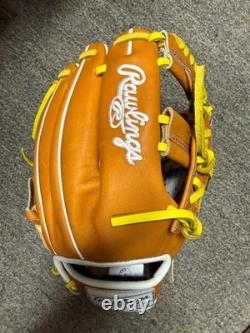 Rawlings HEART OF THE HIDE PROR204-32TY Baseball Glove RH Throw Brown 11 1/2