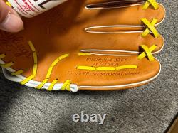 Rawlings HEART OF THE HIDE PROR204-32TY Baseball Glove RH Throw Brown 11 1/2