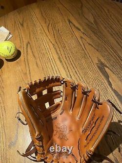 Rawlings HOH Heart Of The Hide Horween Pro207-6ht 12 1/4 in 12.25 Rare