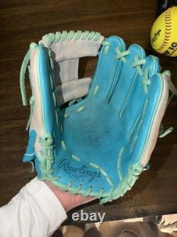 Rawlings HOH Heart of the Hide 11.5 Infield Glove Teal/Mint PRO Series RHT
