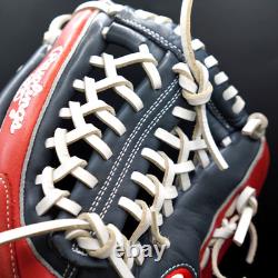 Rawlings HOH Heart of the Hide Baseball Glove RHT 11.75 All Positions Navy/Red