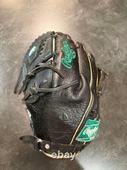 Rawlings HOH Heart of the Hide Glove Pitcher LHT 11.75 Green/Black Rare Japan