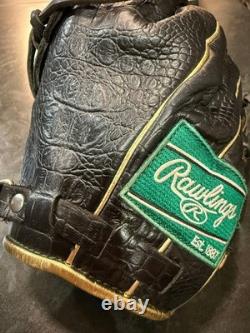 Rawlings HOH Heart of the Hide Glove Pitcher LHT 11.75 Green/Black Rare Japan