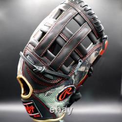 Rawlings HOH Heart of the Hide HYPER SHELL 11.75 RHT Infielder Black/Scarlet