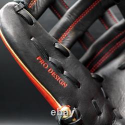 Rawlings HOH Heart of the Hide HYPER SHELL 11.75 RHT Infielder Black/Scarlet