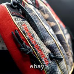 Rawlings HOH Heart of the Hide HYPER SHELL 11.75 RHT Infielder Black/Scarlet
