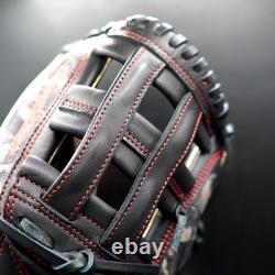 Rawlings HOH Heart of the Hide HYPER SHELL 11.75 RHT Infielder Black/Scarlet