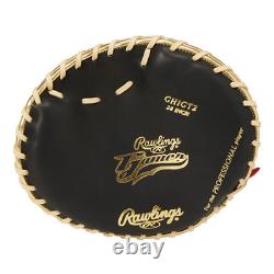 Rawlings HOH Heart of the Hide Pancake Training Glove SCARLET Baseball Mitt 10in