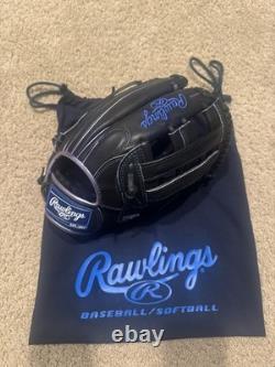 Rawlings Heart Hide Glove Metallic GR3FHMN65 Blk Royal Fielder 11.75 3/4 JPN RHT