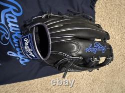 Rawlings Heart Hide Glove Metallic GR3FHMN65 Blk Royal Fielder 11.75 3/4 JPN RHT