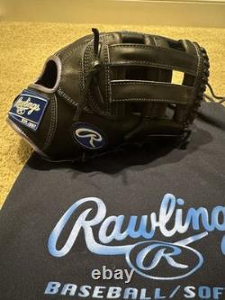 Rawlings Heart Hide Glove Metallic GR3FHMN65 Blk Royal Fielder 11.75 3/4 JPN RHT