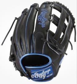 Rawlings Heart Hide Glove Metallic GR3FHMN65 Blk Royal Fielder 11.75 3/4 JPN RHT Rawlings Heart Hide Glove Metallic GR3FHMN65 Blk Royal Fielder 11.75 3/4 JPN RHT