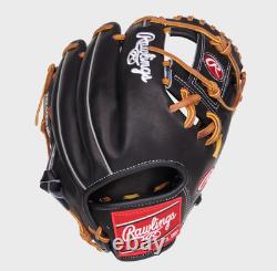 Rawlings Heart Of The Hide 11.5 Black Infield Glove, Right Hand Throw