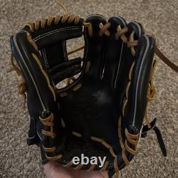 Rawlings Heart Of The Hide 11.5 Black Infield Glove, Right Hand Throw