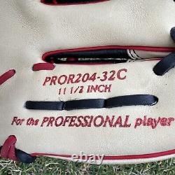 Rawlings Heart Of The Hide 11.5 PROR204-32C R2G Baseball Glove Narrow Fit RHT