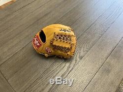 Rawlings Heart Of The Hide 11.5 Trapeze Baseball Gold Tan