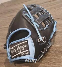 Rawlings Heart Of The Hide 12.25 Baseball Glove Prokb17-6 Blue Black 12 1/4 RHT
