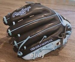 Rawlings Heart Of The Hide 12.25 Baseball Glove Prokb17-6 Blue Black 12 1/4 RHT