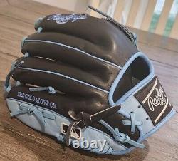 Rawlings Heart Of The Hide 12.25 Baseball Glove Prokb17-6 Blue Black 12 1/4 RHT