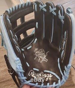 Rawlings Heart Of The Hide 12.25 Baseball Glove Prokb17-6 Blue Black 12 1/4 RHT