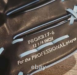 Rawlings Heart Of The Hide 12.25 Baseball Glove Prokb17-6 Blue Black 12 1/4 RHT
