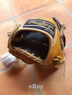 Rawlings Heart Of The Hide 12.25. Includes New Rawlings Baseball