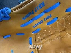 Rawlings Heart Of The Hide 12.25 RHT Baseball Glove Rich Tan & CB KB17 Kustom