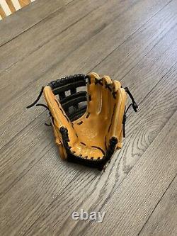 Rawlings Heart Of The Hide 12 H Web Baseball Glove Tan Black