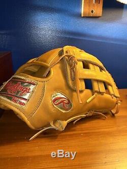 Rawlings Heart Of The Hide 12 Nolan Arenado Gold Labels (Labels Swapped In)