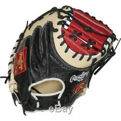 Rawlings Heart Of The Hide 34 Color Sync V4 Catchers Mitt Glove-PROYM4SCC RHT