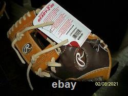 Rawlings Heart Of The Hide Baseball Glove 11 3/4 Inch Pror205w-2ch Rht New