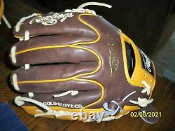 Rawlings Heart Of The Hide Baseball Glove 11 3/4 Inch Pror205w-2ch Rht New