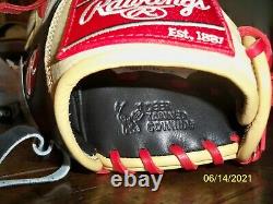 Rawlings Heart Of The Hide Baseball Glove 12 3/4 Inch Prorbh34bc Lht New