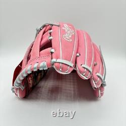Rawlings Heart Of The Hide Baseball Glove PRO315 Pink Grey 11 3/4 RHT Correa