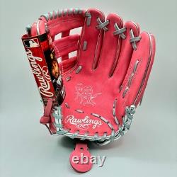 Rawlings Heart Of The Hide Baseball Glove PRO315 Pink Grey 11 3/4 RHT Correa