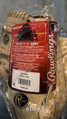 Rawlings Heart Of The Hide Baseball Glove PROR312-2CB Tan Black 11 1/4 RHT