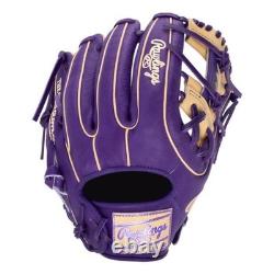 Rawlings Heart Of The Hide Baseball Glove Purple Tan RHT 11.75 PROR315-2WC