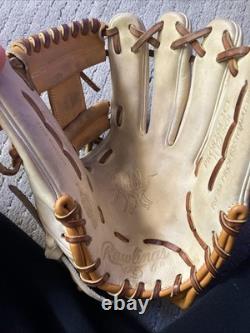 Rawlings Heart Of The Hide Baseball Glove. Tan With Real Leather
