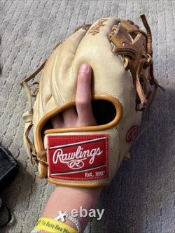 Rawlings Heart Of The Hide Baseball Glove. Tan With Real Leather
