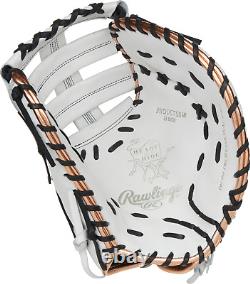 Rawlings Heart Of The Hide Fastpitch Softball Glove, 12.5 Right Hand Throw