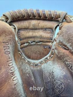 Rawlings Heart Of The Hide Gold Glove Catcher's Mitt Pro-10cmot Made In USA Rht