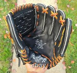 Rawlings Heart Of The Hide Gold Glove Prodj2 11.5 Rht Derek Jeter Pro Model