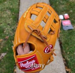 Rawlings Heart Of The Hide Horween Pro5048-6ht 12.5 Rht Baseball Softball Glove