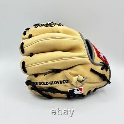 Rawlings Heart Of The Hide Infield Training Glove 9.5 RHT Tan Black PRO200TR-2C
