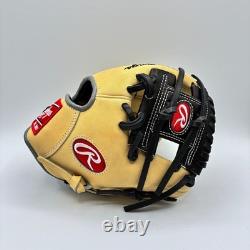 Rawlings Heart Of The Hide Infield Training Glove 9.5 RHT Tan Black PRO200TR-2C