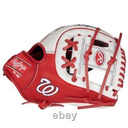 Rawlings Heart Of The Hide MLB Baseball Glove Washington Nationals Red RHT 11.5