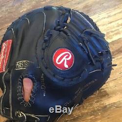 Rawlings Heart Of The Hide Made In USA Pro-kltfb Rht Gold Glove Neon Orange Hoh